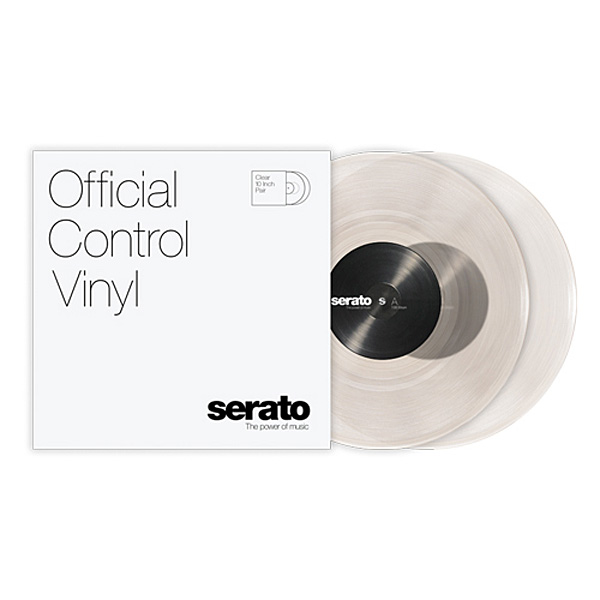 V.A. ／ 10” Serato Control Vinyl (Pair) CLEAR [10” x 2]2枚組
