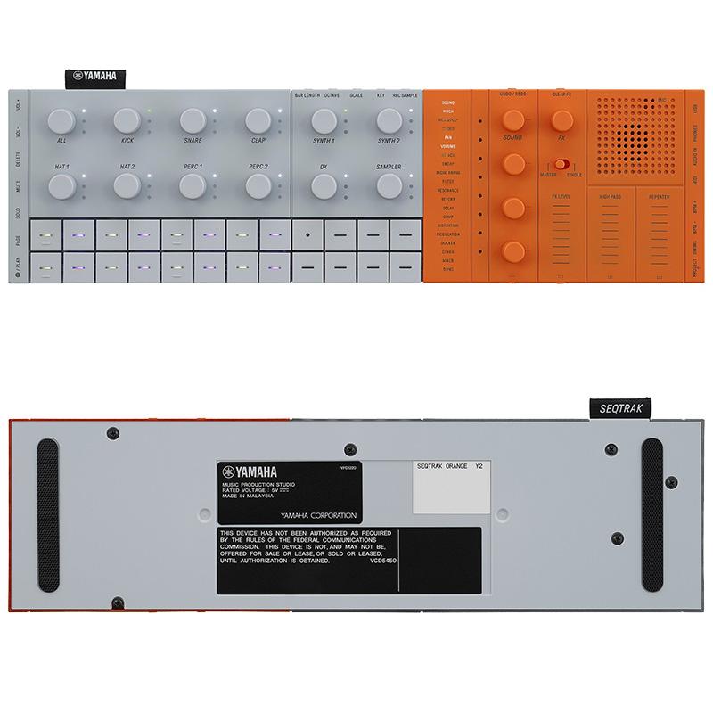 YAMAHA ヤマハ SEQTRAK ORANGE シーケンサー シンセサイザー リズム