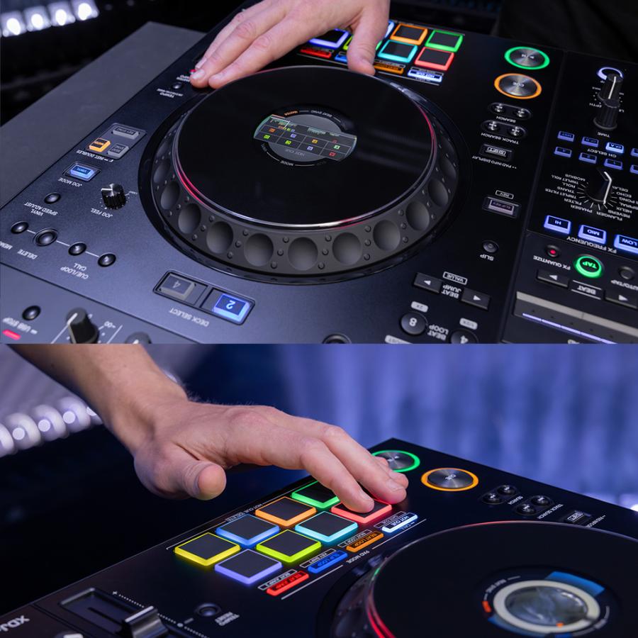 AlphaTheta オールインワンDJシステム XDJ-AZ + ダストカバー 【 XDJ