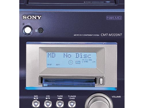 MD Community Page: Sony CMT-M333NT