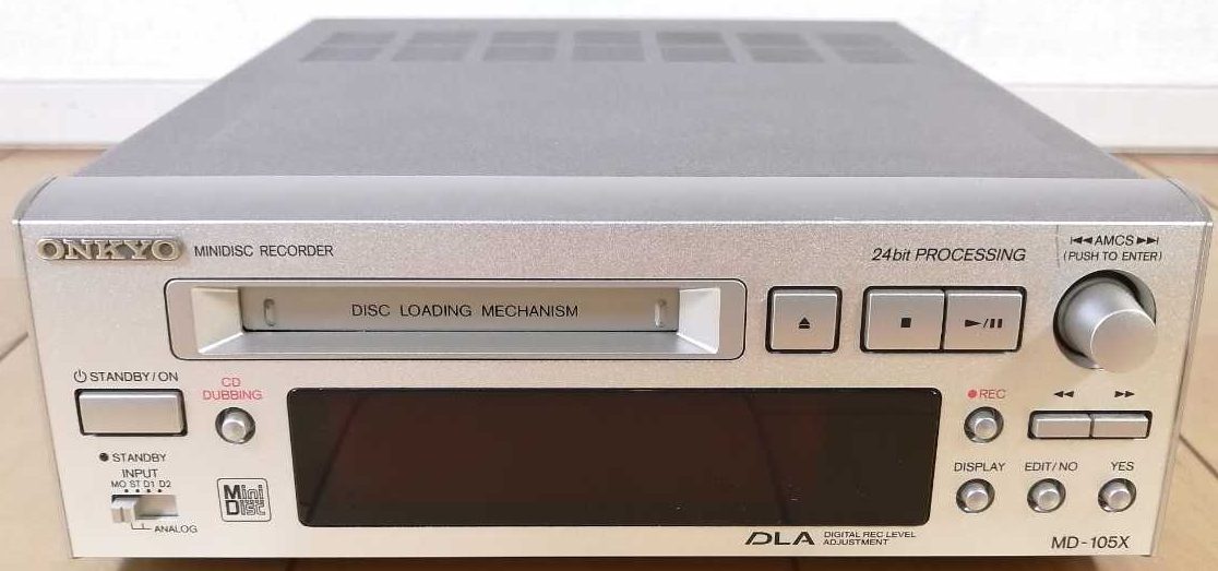 Onkyo MD-105X [MiniDisc Wiki]