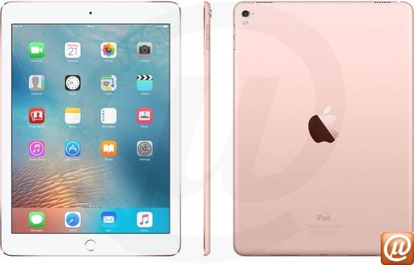 Apple - MM1A2BZ/A - Tablet Apple iPad Pro 256GB Wi-Fi Rose Gold