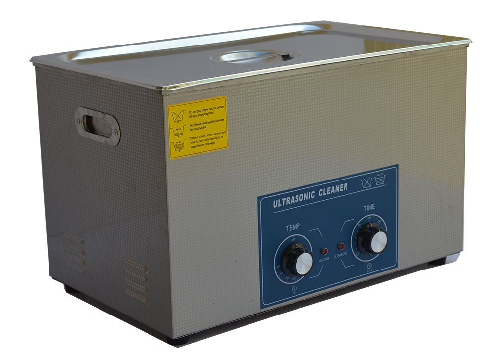 ダイヤル式 30L/80kHz 超音波洗浄機】 タイマー/ ヒーター/大型洗浄器