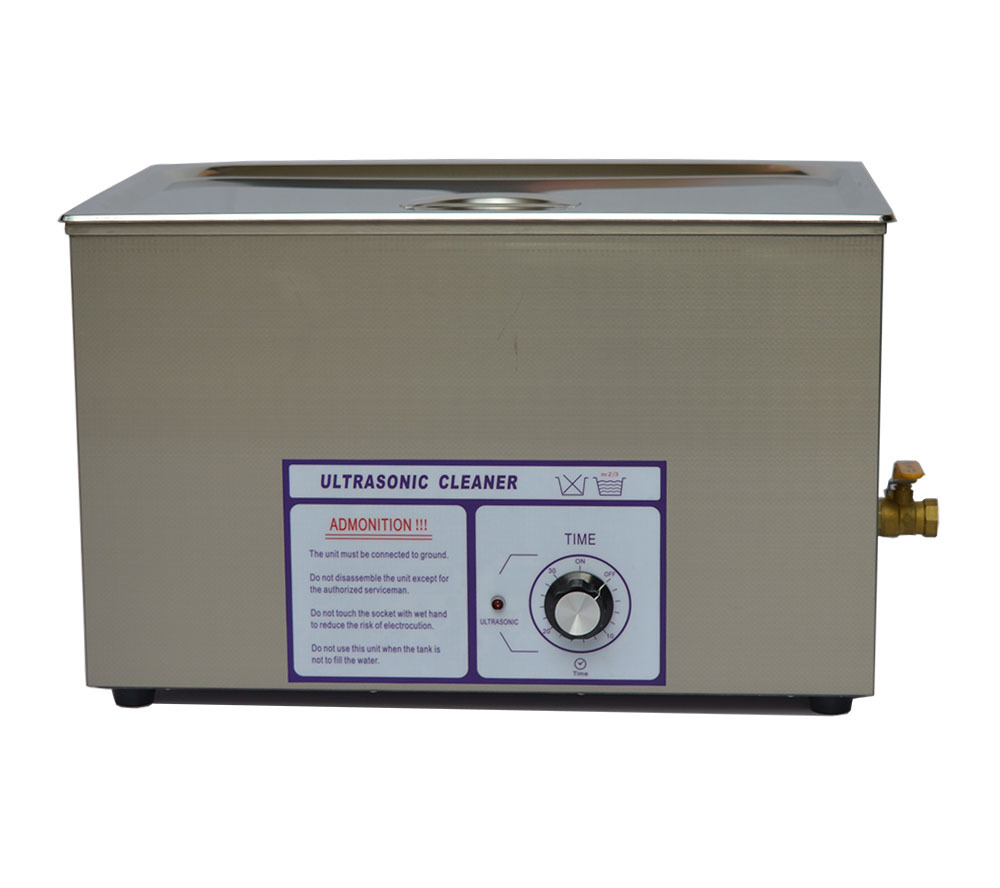 ダイヤル式 30L/80kHz 超音波洗浄機】 タイマー/大型洗浄器クリーナー