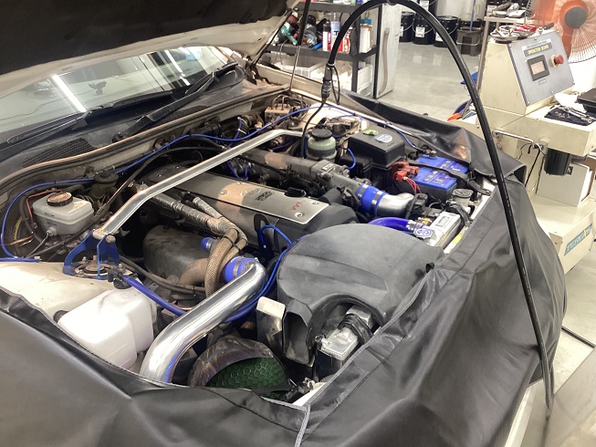 マークⅡ JZX100 1JZ-GTE 直6DOHCターボ 200,000㎞超えだけどエンジン