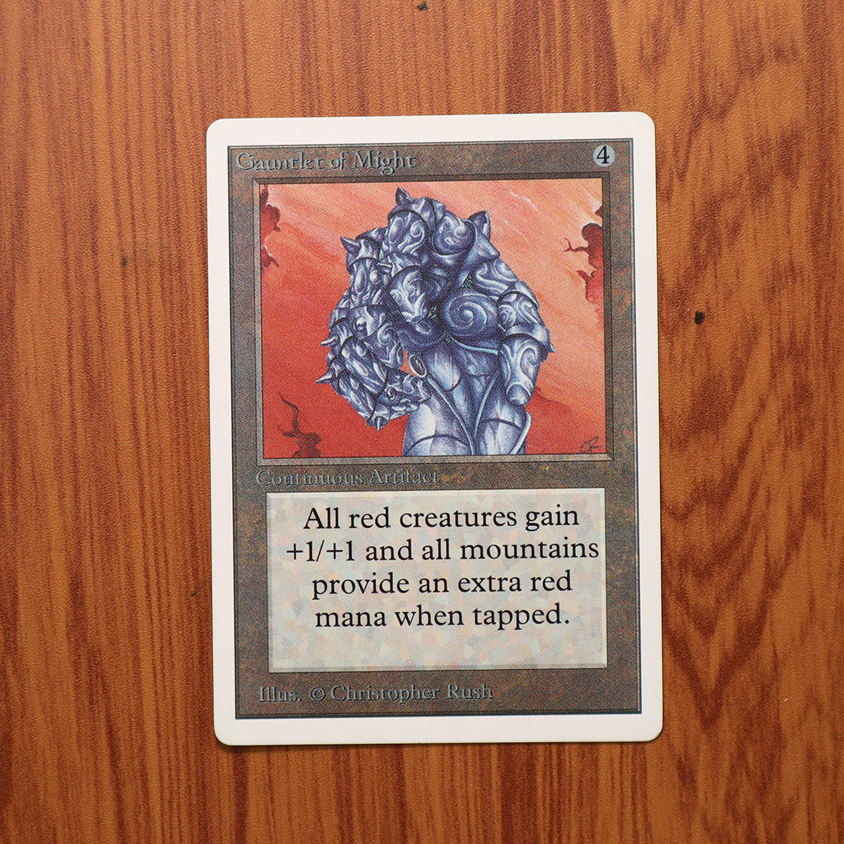 Gauntlet of Might Unlimited Edition (2ED) magic the gathering