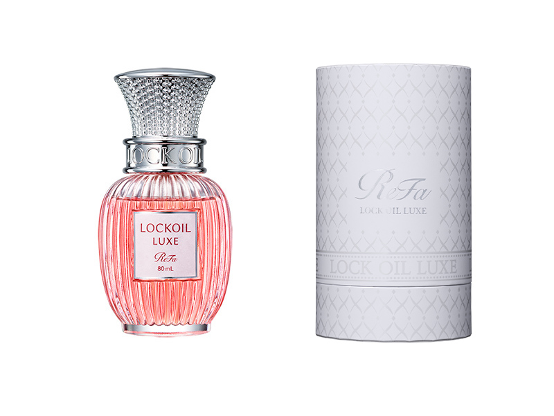 MTG独自開発の​ツバキラクトン※配合。「ReFa LOCK OIL LUXE（リファ