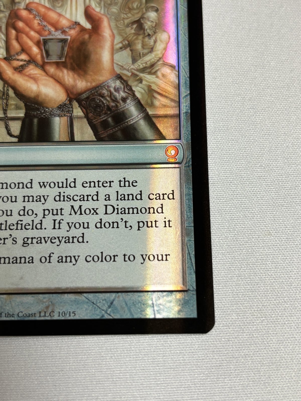 Foil】《モックス・ダイアモンド/Mox Diamond》[FtV:Relics] NM - MTG