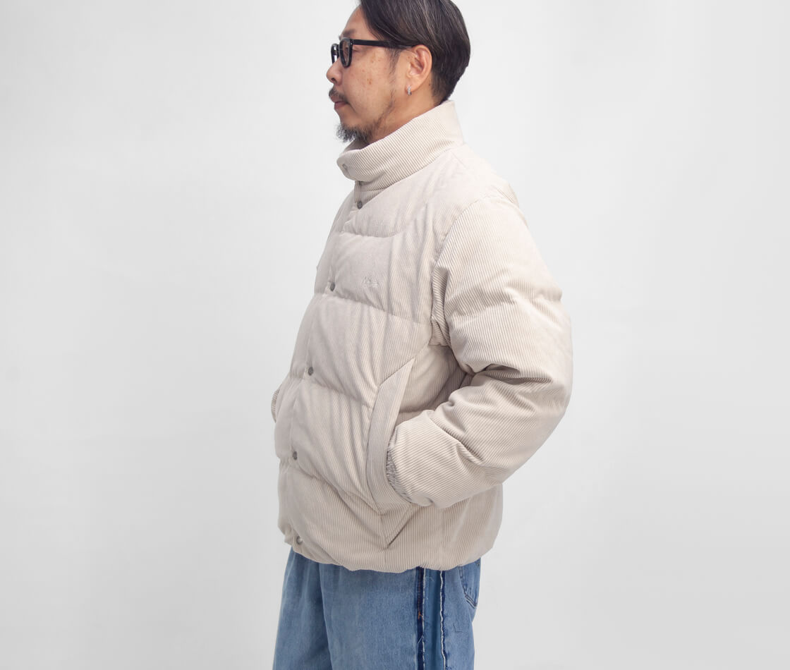 NANGA ナンガ コーデュロイ ダウンジャケット CORDUROY DOWN JACKET メンズ