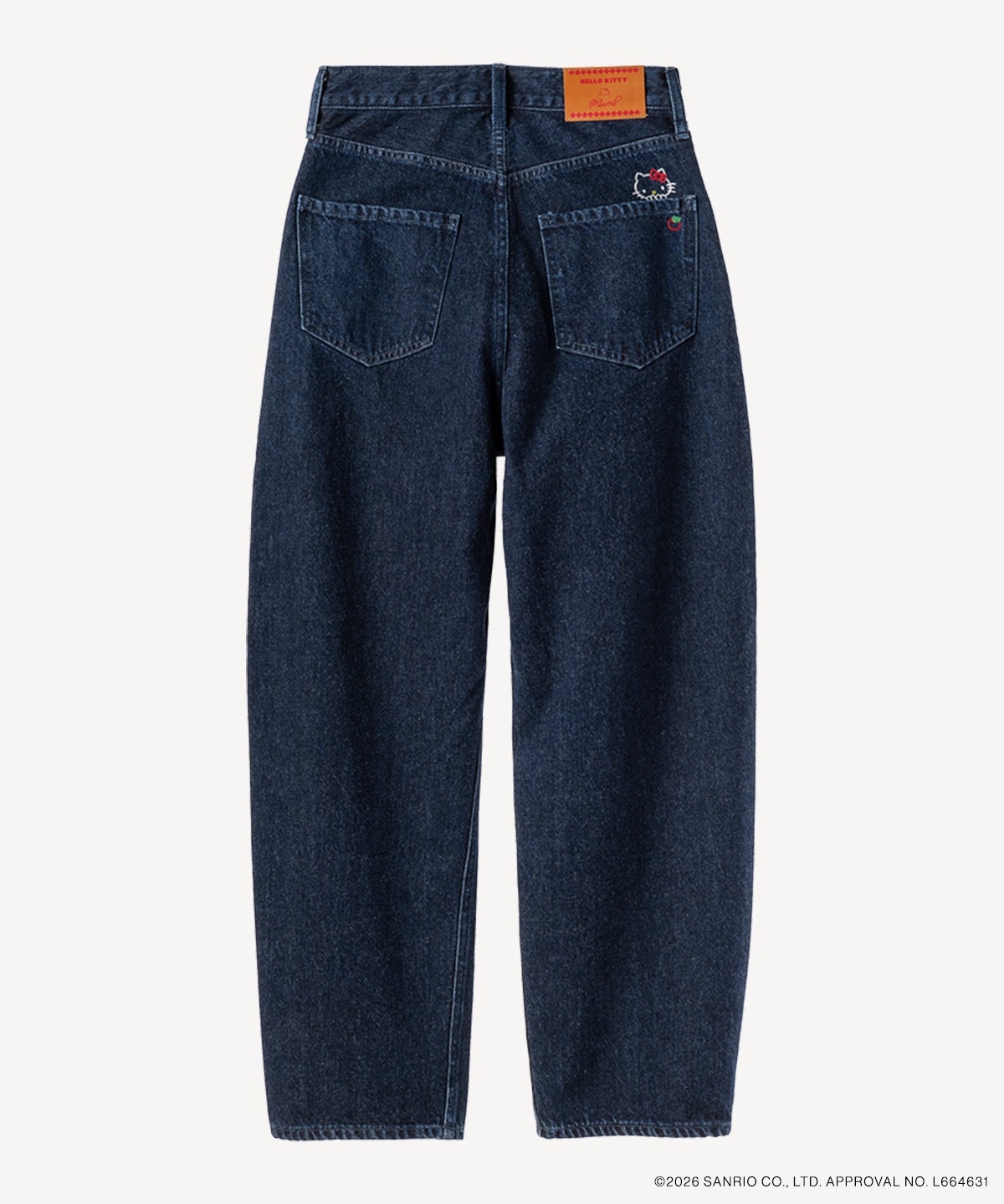サンリオキャラクターズコラボ ハローキティ デニムパンツ | MUVEIL