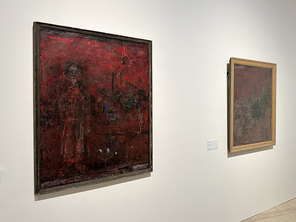 麻生三郎展 三軒茶屋の頃、そしてベン・シャーン | レポート