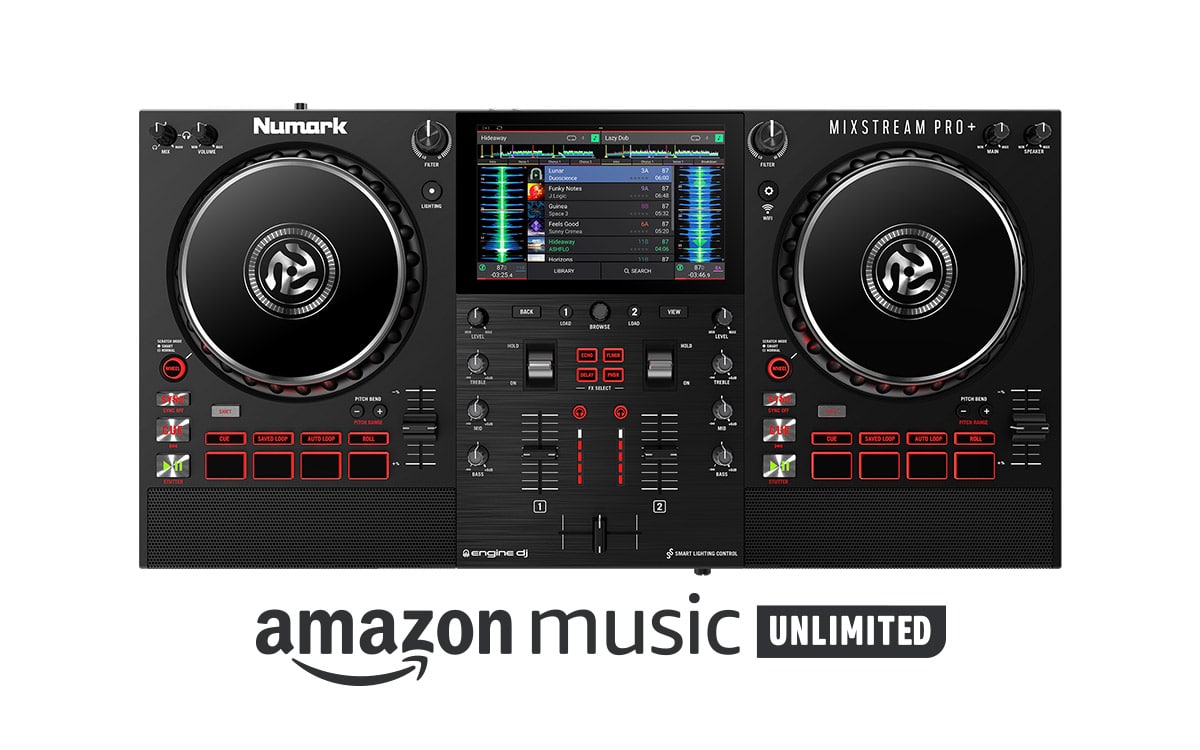 Numark Mixstream Pro + Standalone Streaming DJ Controller with