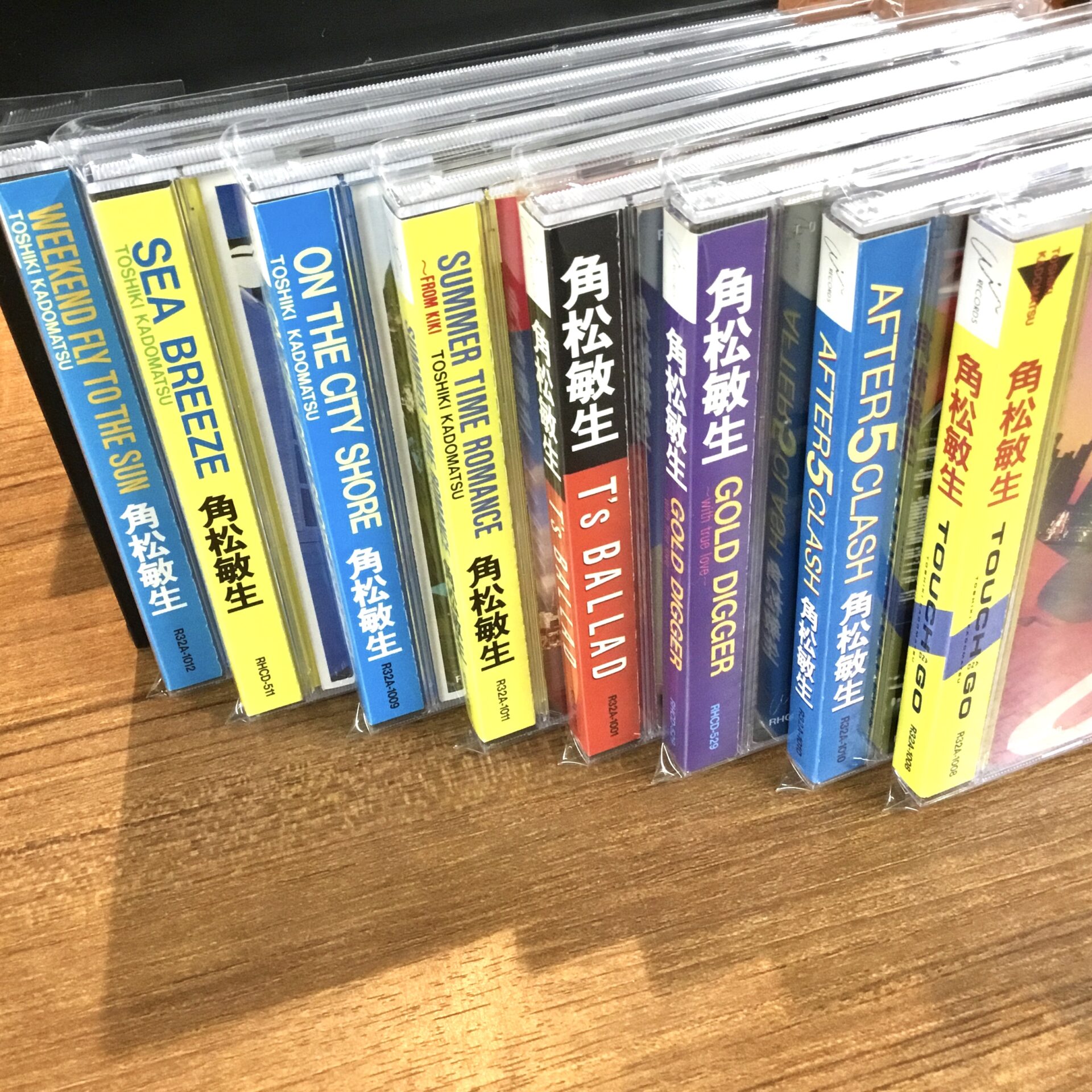 新入荷情報】 角松敏生のCDが20枚以上入荷しました。