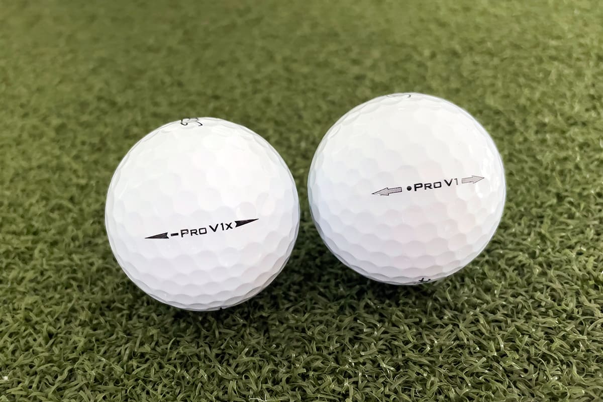 2023年モデルのタイトリスト「PRO V1」「PRO V1X」ゴルフボールが