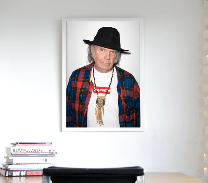 Supreme ニール・ヤング（Neil Young）のポスターを販売 ー NOISEKING