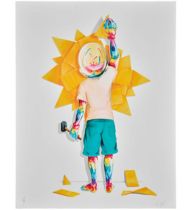 奈良美智 ドイツ大型回顧展の公式ポスター「Sleepless Night」を通販で