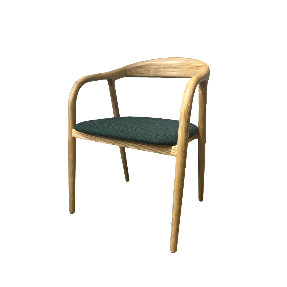 チェアC381【送料無料】ナチュラル／グリーン | NOCEノーチェ 家具