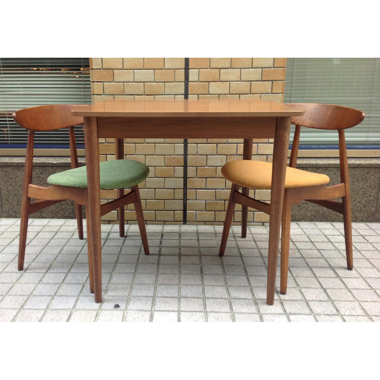 チェアRY54【送料無料】 ウォールナット/グリーン 通販|インテリア