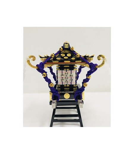 ミニ製品 神輿三社型二之宮1／14モデル（神輿） 宮本卯之助商店