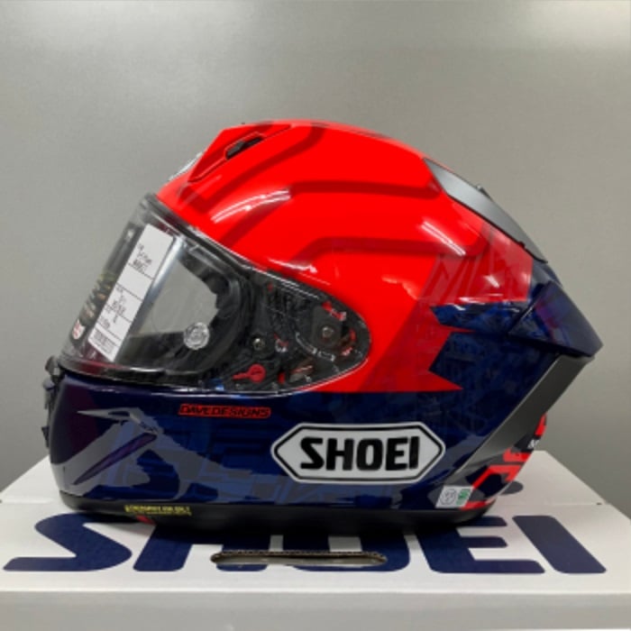 在庫限り】 X-Fifteen MARQUEZ 7 TC-1 RED/BLUE フルフェイス