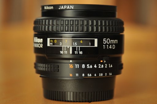 Ai AF Nikkor 50mm f/1.4D