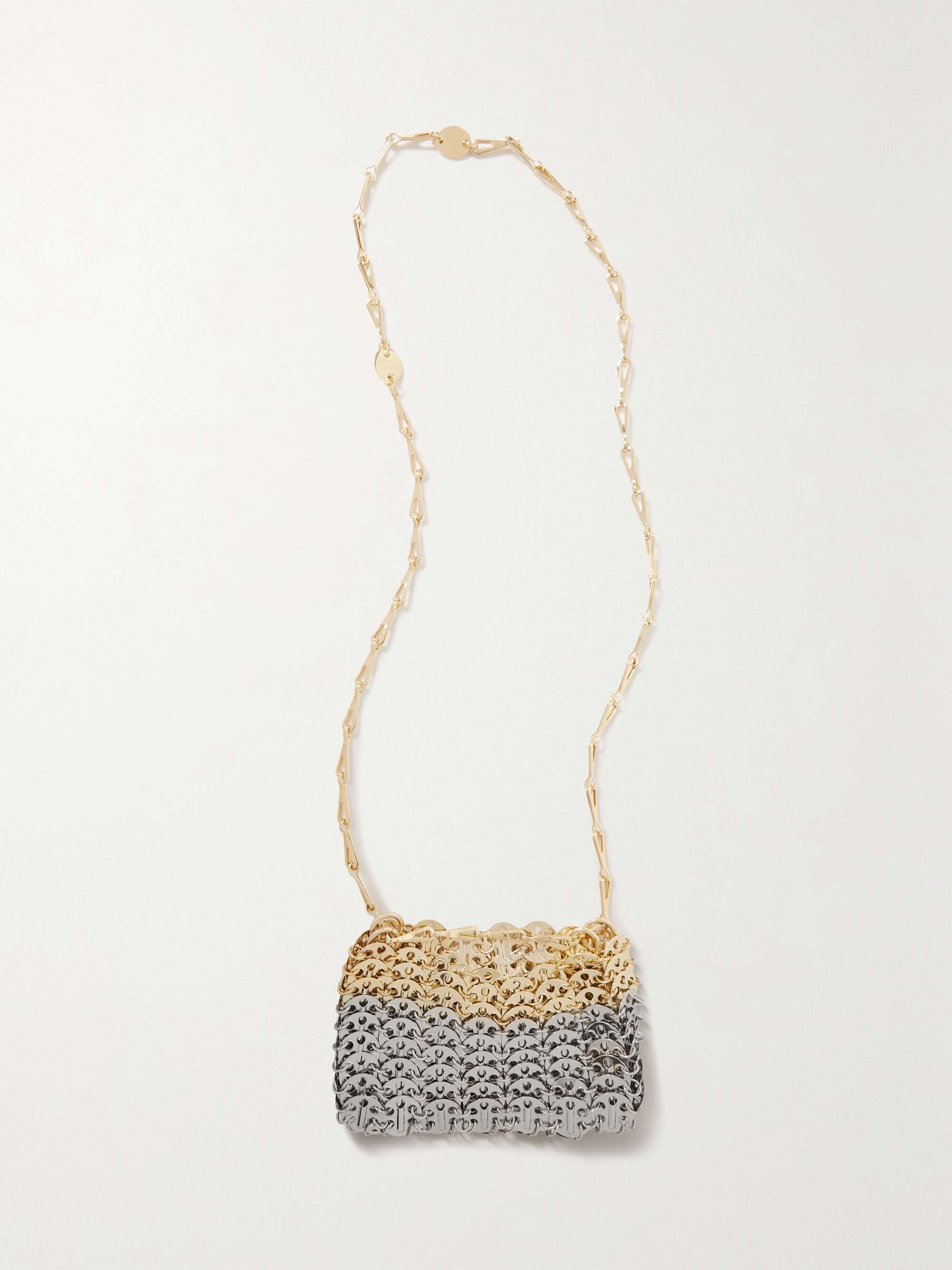 RABANNE 1969 Skyline Nano chainmail shoulder bag | NET-A-PORTER