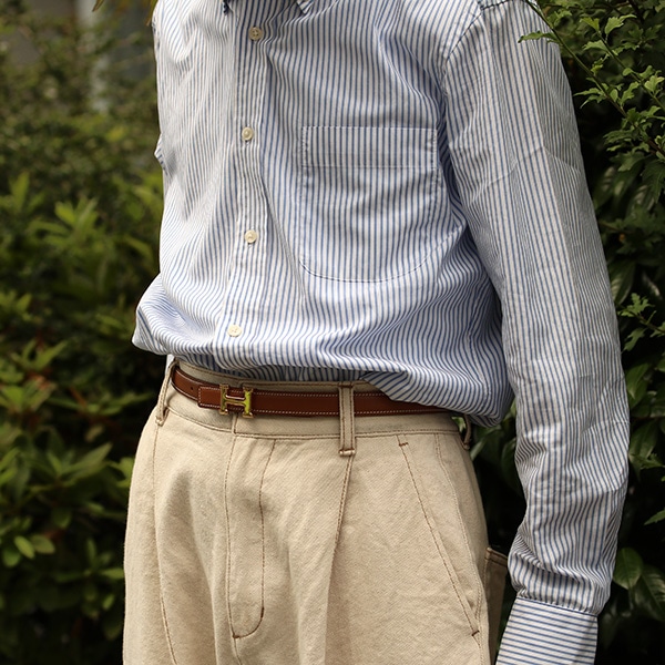 HERMES エルメス コンスタンス Hベルト #65 中古(ブラウン): VINTAGE