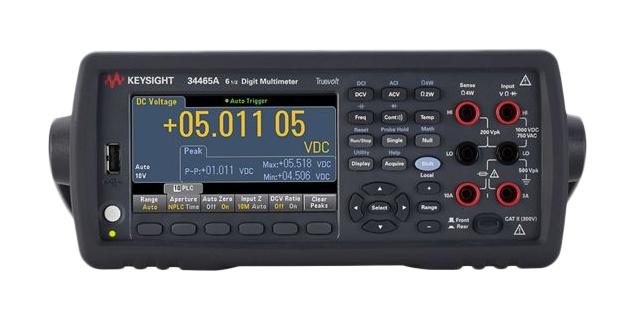 34465A KEYSIGHT TECHNOLOGIES, Bench Digital Multimeter, Truevolt