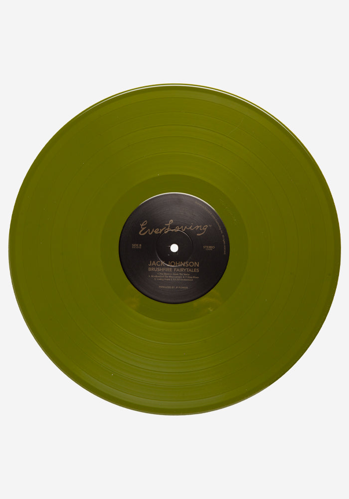 Jack Johnson-Brushfire Fairytales Exclusive LP (Kelp) Color Vinyl