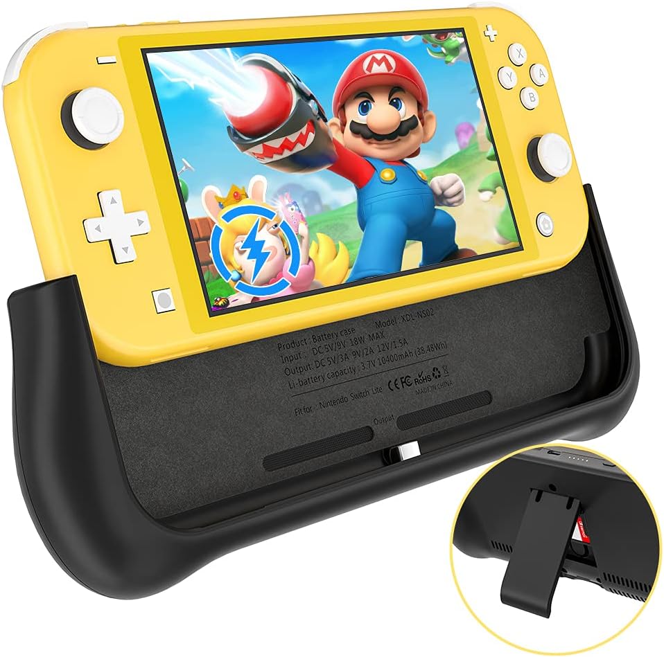 Battery Charger Case for Nintendo Switch Lite 5.5