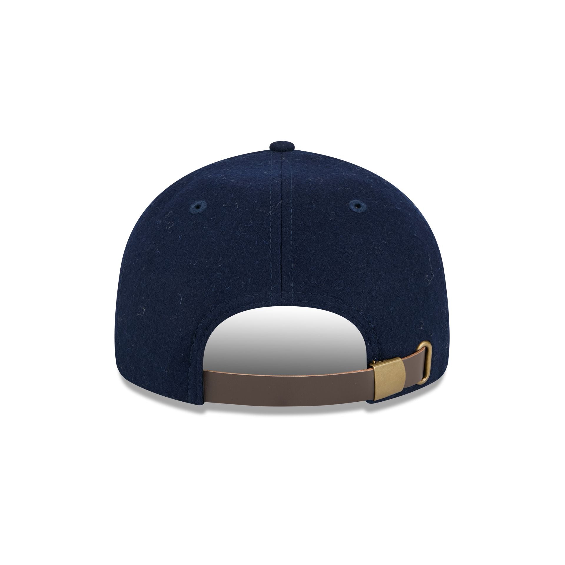 New Era Cap Navy Melton Wool Retro Crown 9FIFTY Strapback Hat