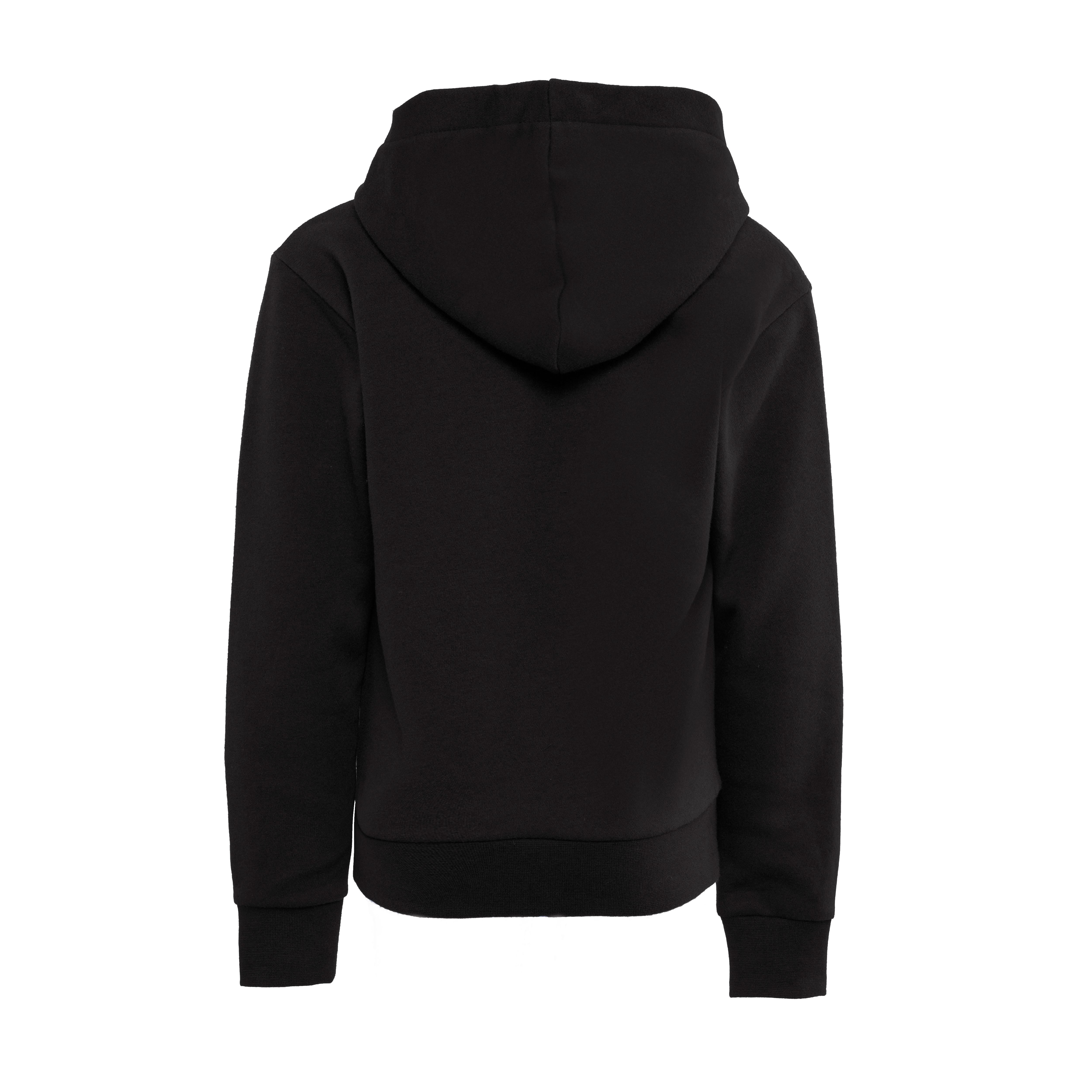 Youth Santa Barbara Fleece Pullover Hoodie - Black | 9113