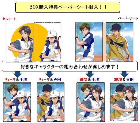テニスの王子様/Premium Cell Sheet Vol.1 BOX キャラクター雑貨