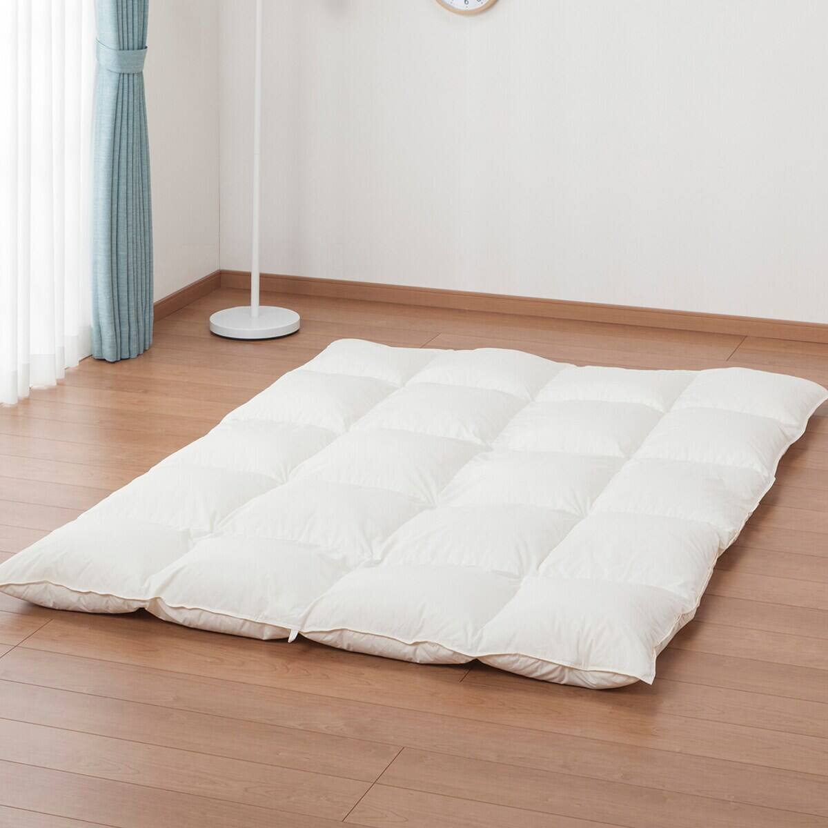 NITORI カルフワ 羽毛 ダウン 掛け布 クイーンサイズ 220x210 羽毛