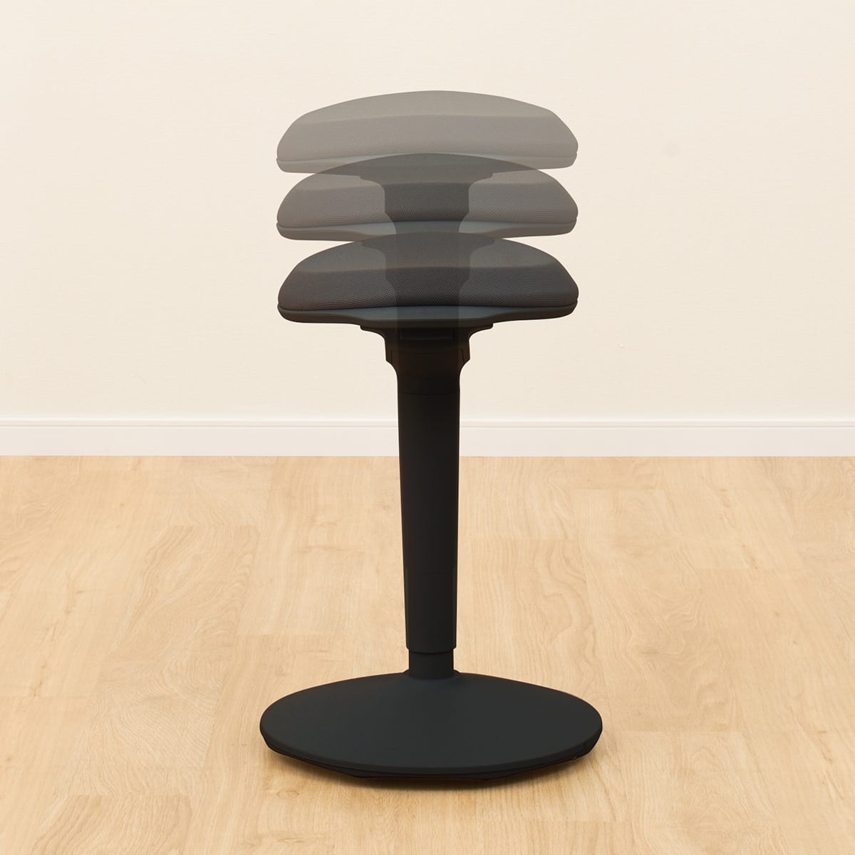 スタンディングバランスチェア(OC301 BK) | ニトリネット【公式】 家具