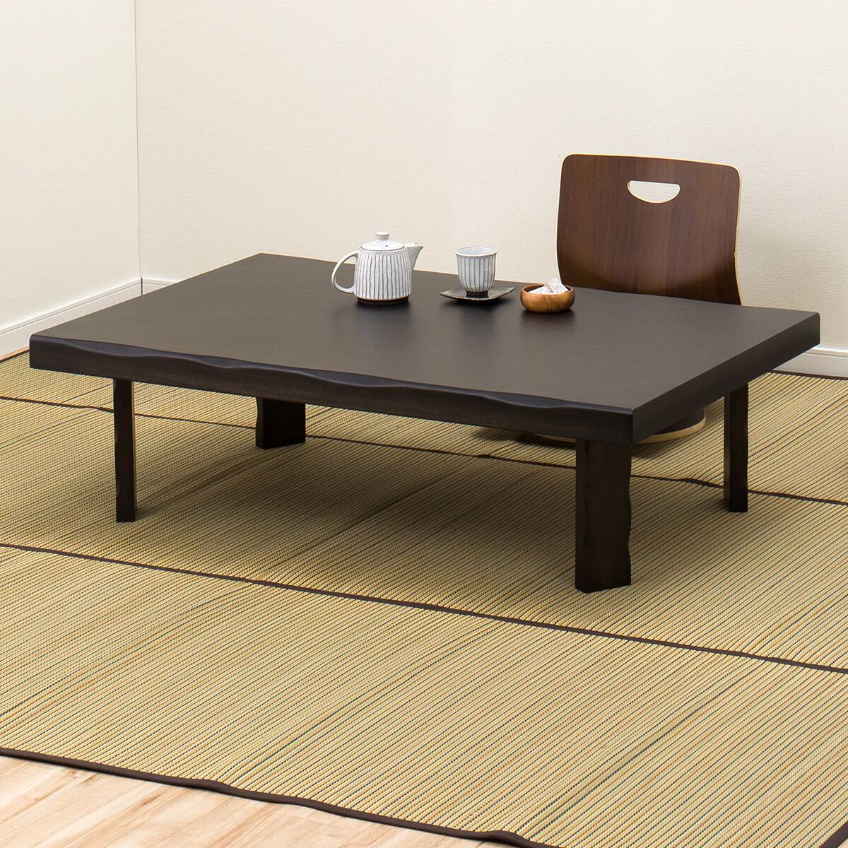 ニトリ 折り脚座卓(Nマリア DBR) - 通販 | 家具とインテリアの通販