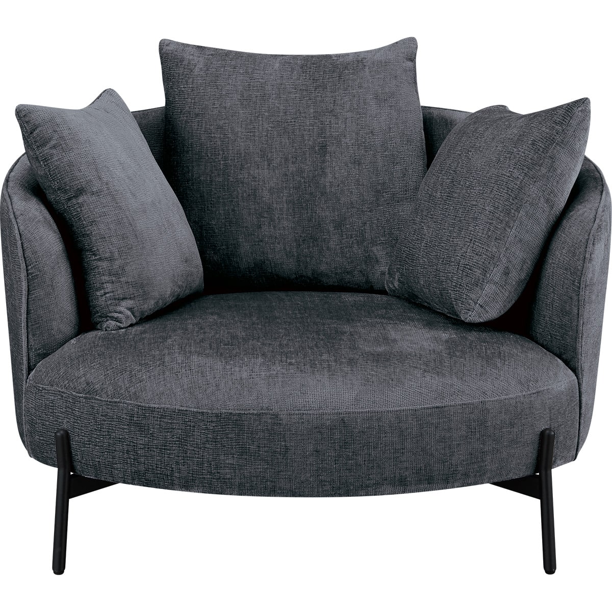 パーソナルチェア 布張りタイプ(SV04DGY) | ニトリネット【公式】 家具