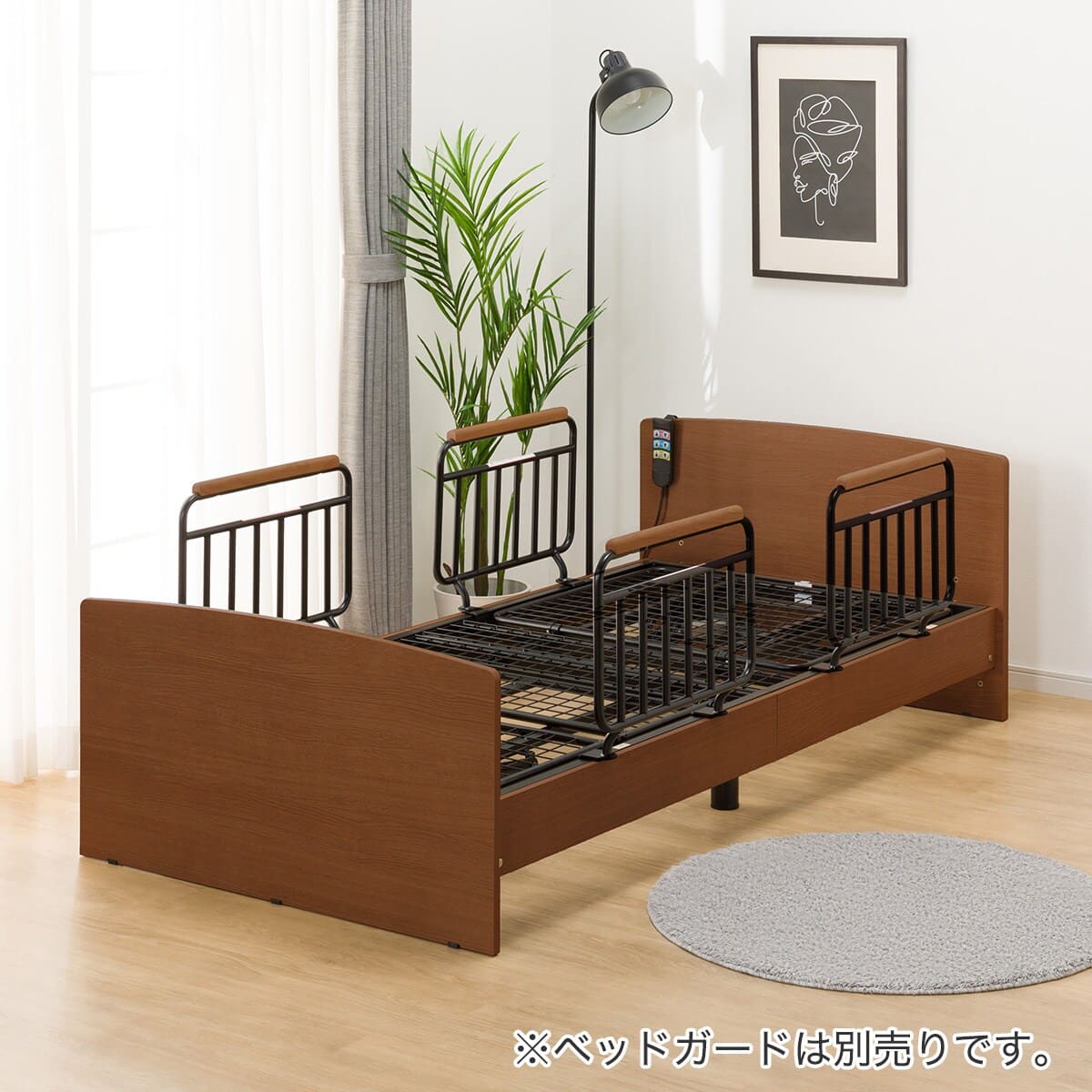 非課税】電動シングルベッドフレーム(ライズ3 2M-F MBR) | ニトリ