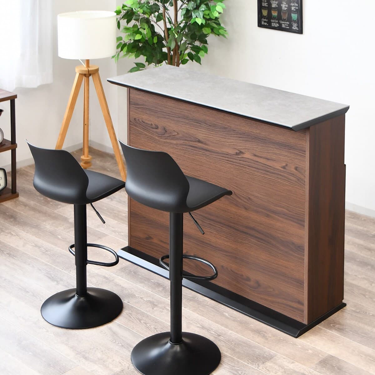 セラミック天板バーカウンター (ハイタイプ 幅120cm) | ニトリネット