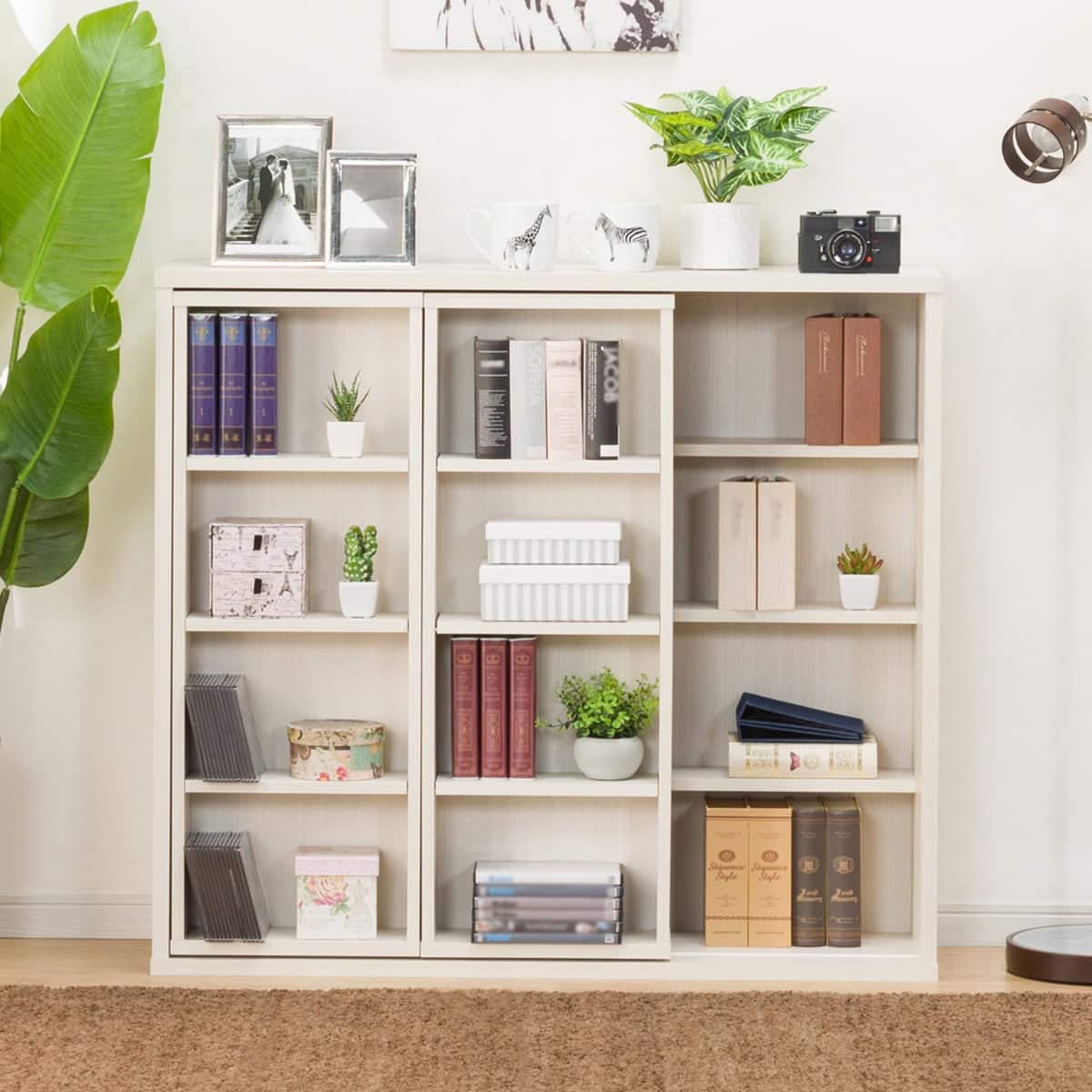 スライド本棚(テイルI 100WW） | ニトリネット【公式】 家具