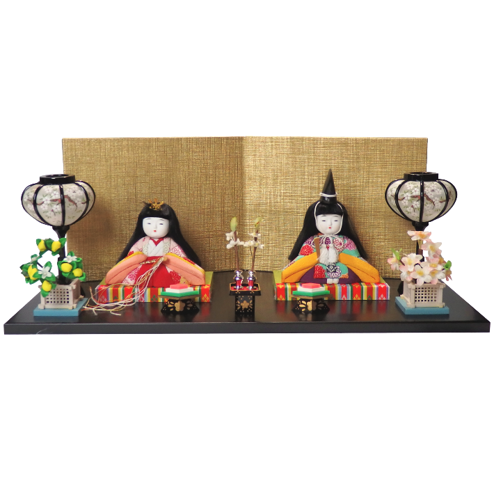 木目込人形 ひな人形 坐雛 豆雛 【人形堂】