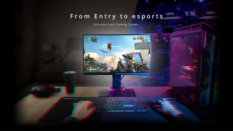 ViewSonic、23.8型 240Hz IPSゲーミングモニター『XG2431』を発表