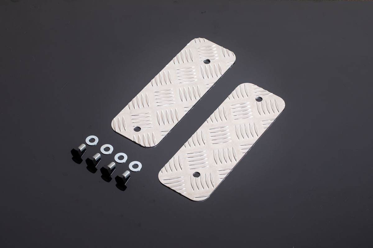 ジムニー JB64/74 スペアタイヤプレート アルミ縞板製 | ジムニー