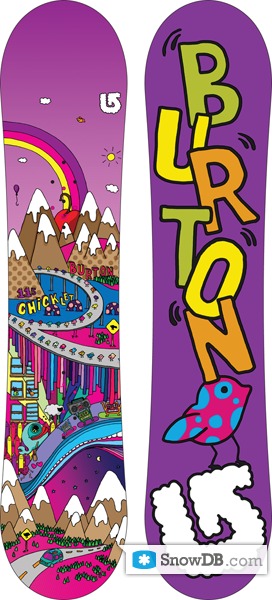 Snowboard Burton Chicklet 2010/2011 :: Snowboard and ski catalog