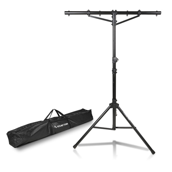 STLS-T09 | 9 ft Tall DJ Lighting Stand, Height Adjustable, with T