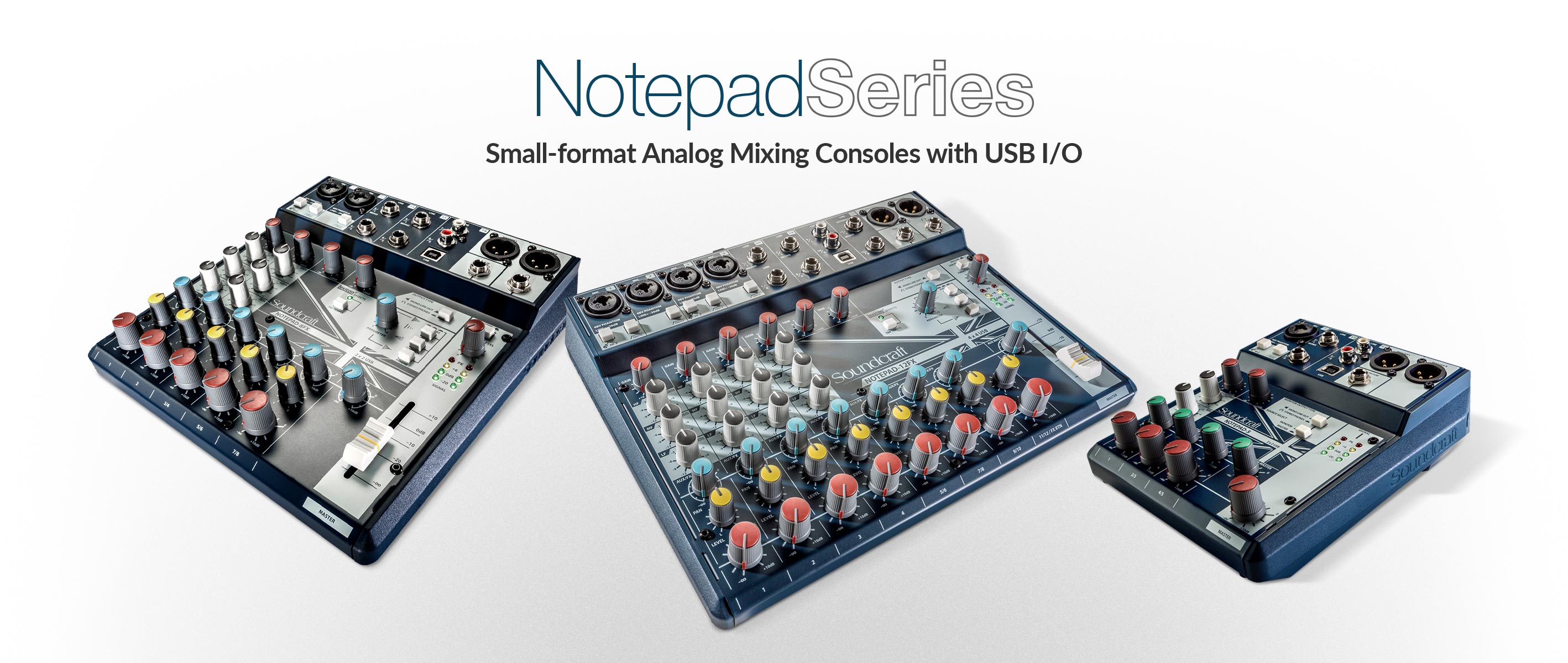 Soundcraft Notepad Series | Soundcraft - Professional Audio Mixers