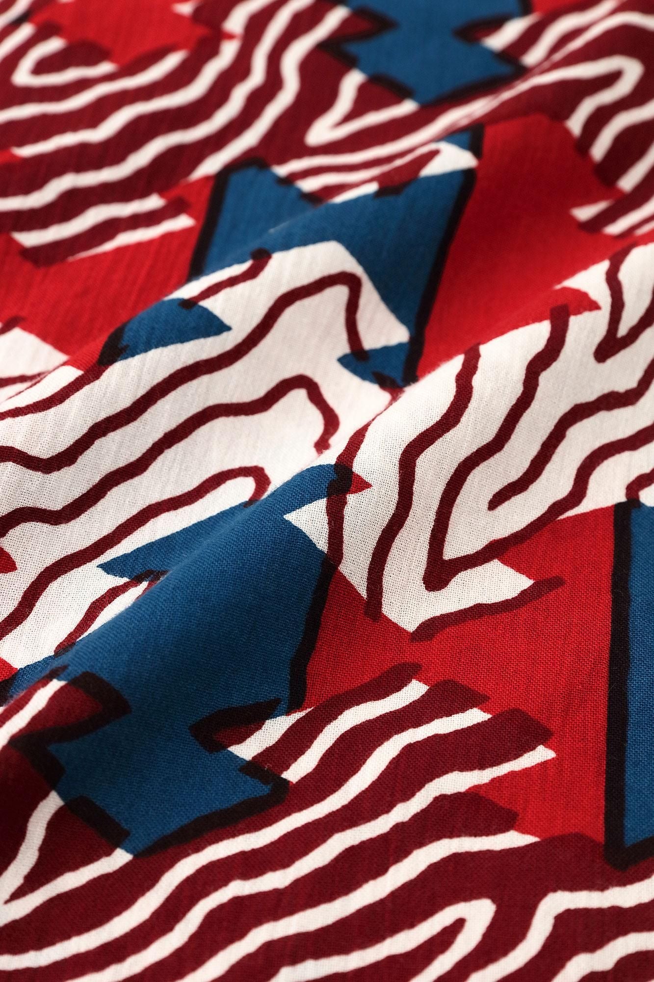 高島縮 20/20 長風靡（ながふうび）／松皮菱（まつかわびし）