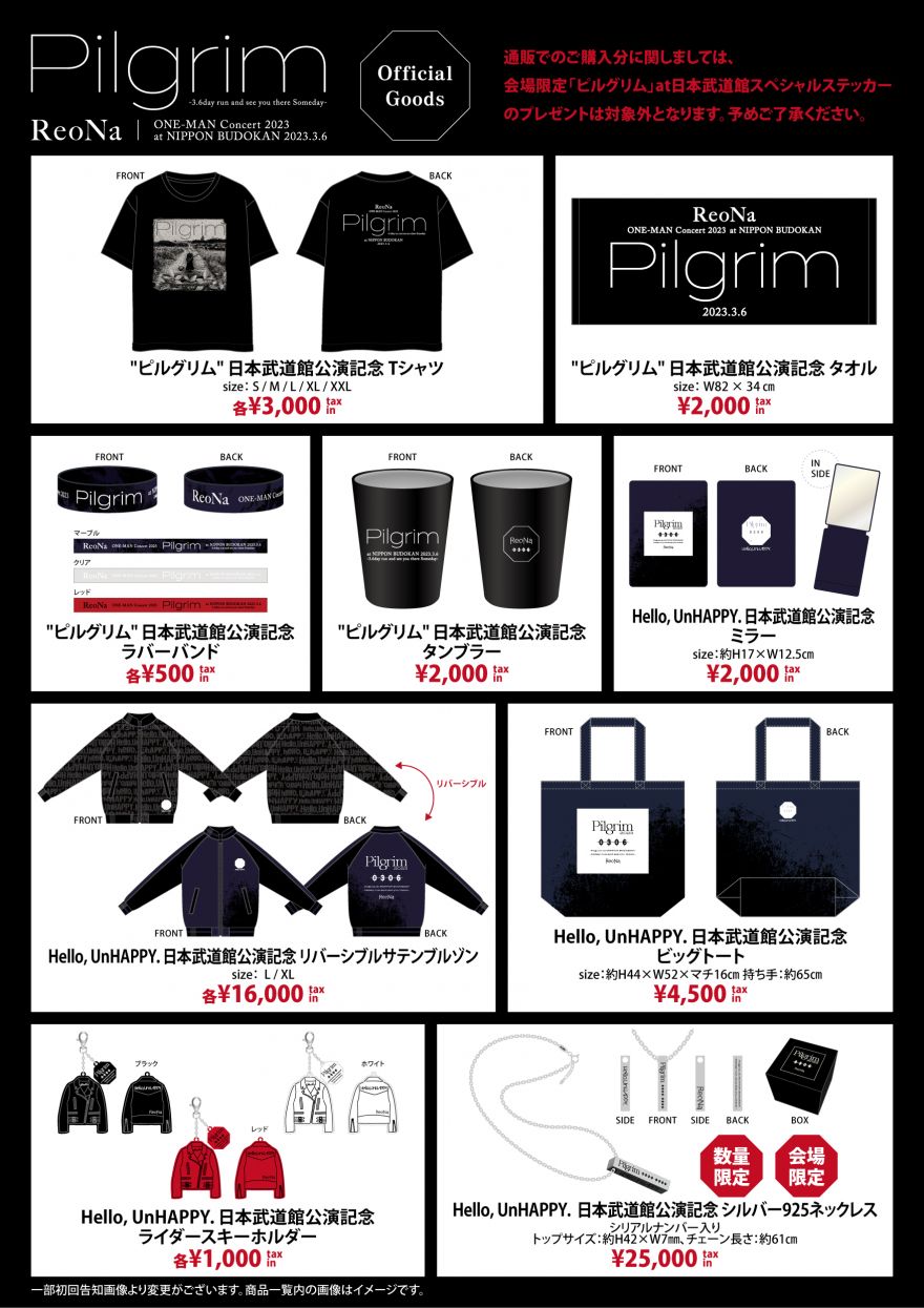 ReoNa ONE-MAN Concert 2023「ピルグリム」at日本武道館 ～3.6 day