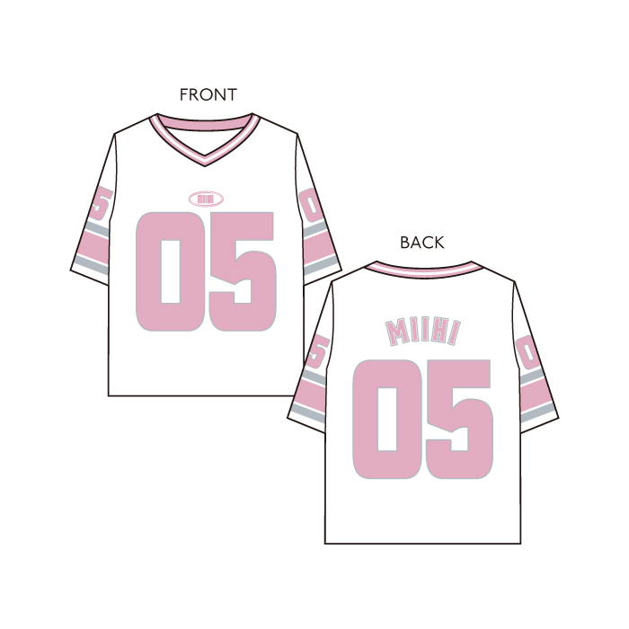 NiziU MAYA ユニフォームTシャツ Lサイズ NiziU AWAKEツアー マヤ