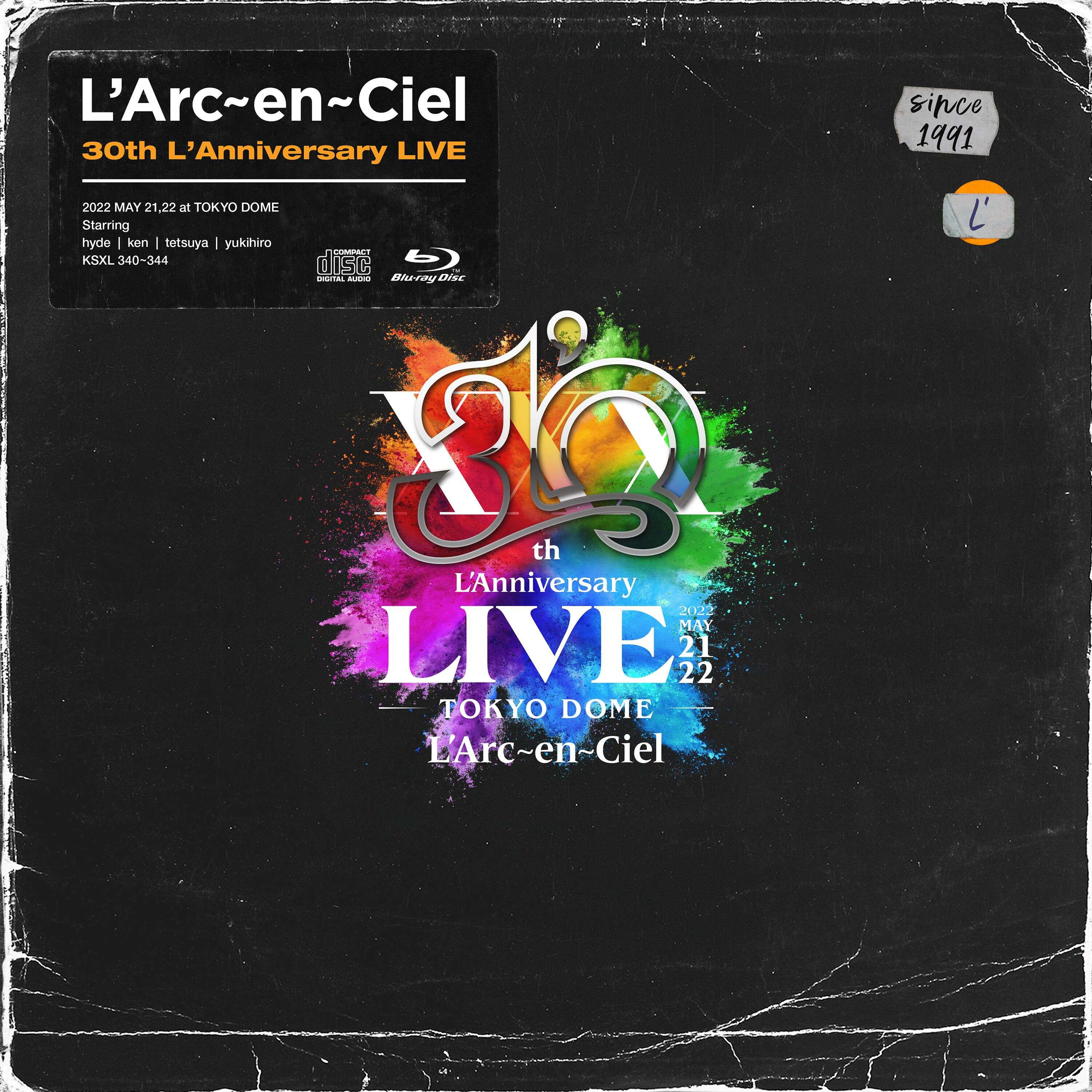 L'Arc～en～Ciel 30th L'Anniversary LIVE【完全生産限定盤】・L'Arc